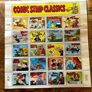 Bil Keane cartoon comic strip - Rare stamp collection- excellent condition